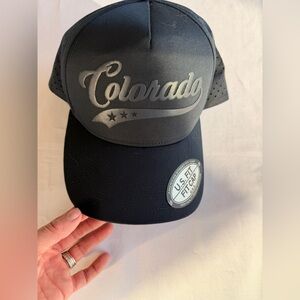 NWT Colorado UF American Street Fit Navy Cap